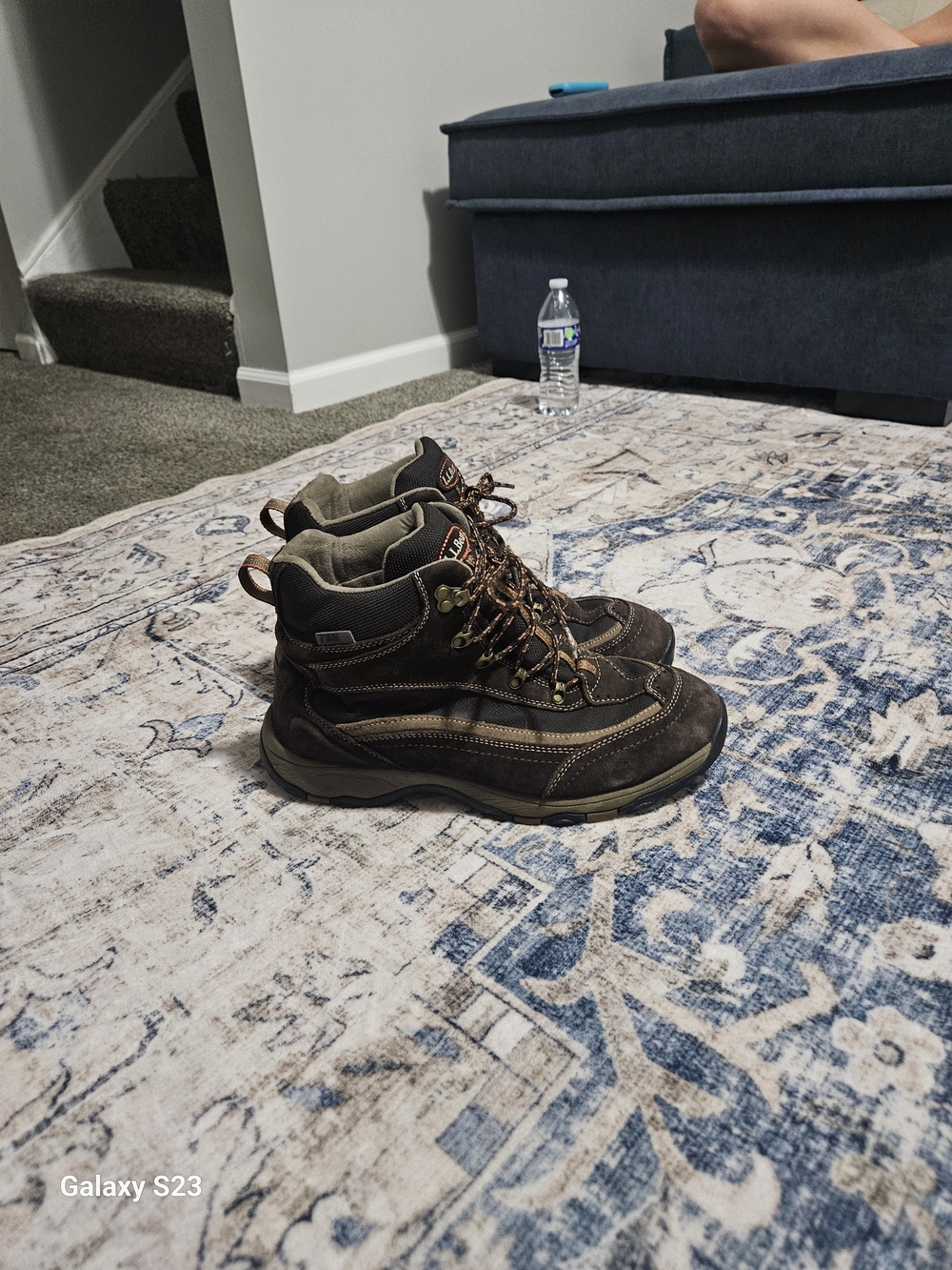 L.L.Bean TEK2.5 Waterproof PrimaLoft Hiking Boots Men's 10.5 Medium Brown Leathe